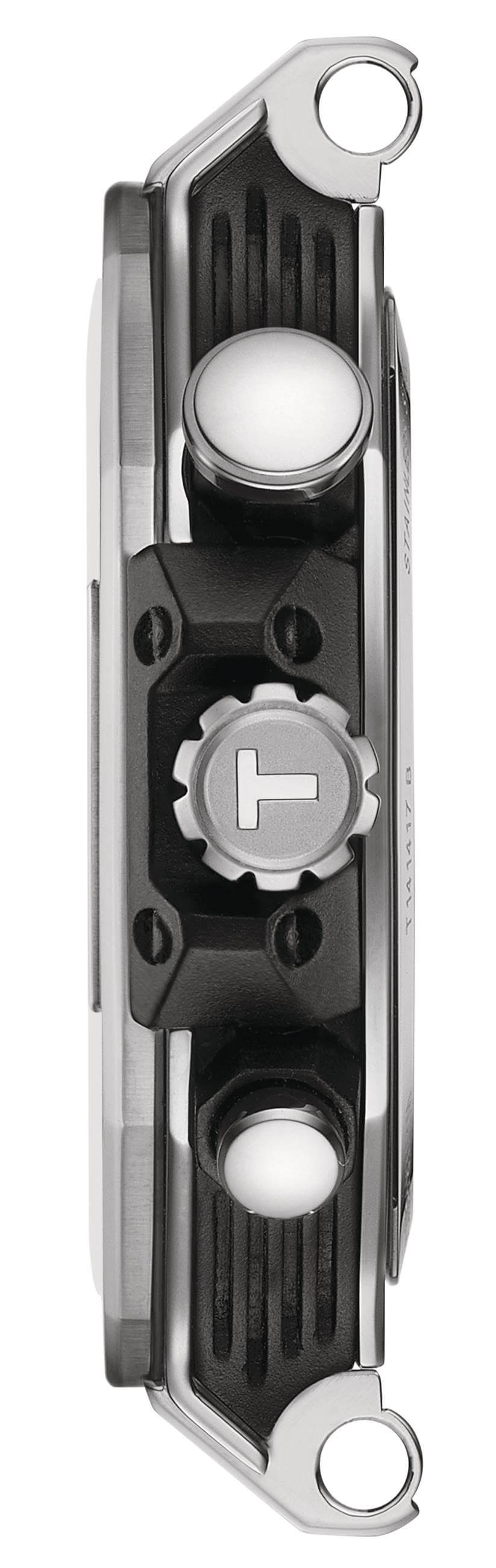 TISSOT -T-Race Chronograph Men's Watch Black Silver Chronograph Quartz Sapphire Crystal 45mm- T141.417.17.011.00
