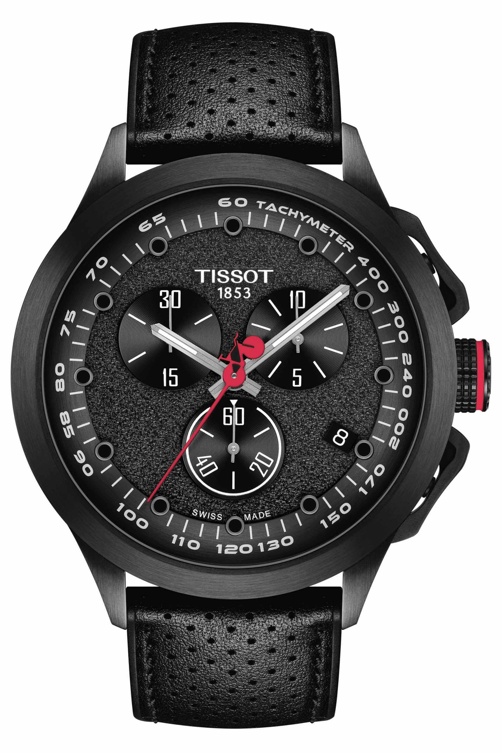 TISSOT -T-Race Cycling Giro d'Italia 2022 Special Edition Herrenuhr Schwarz Quarz 45mm- T135.417.370.51.01