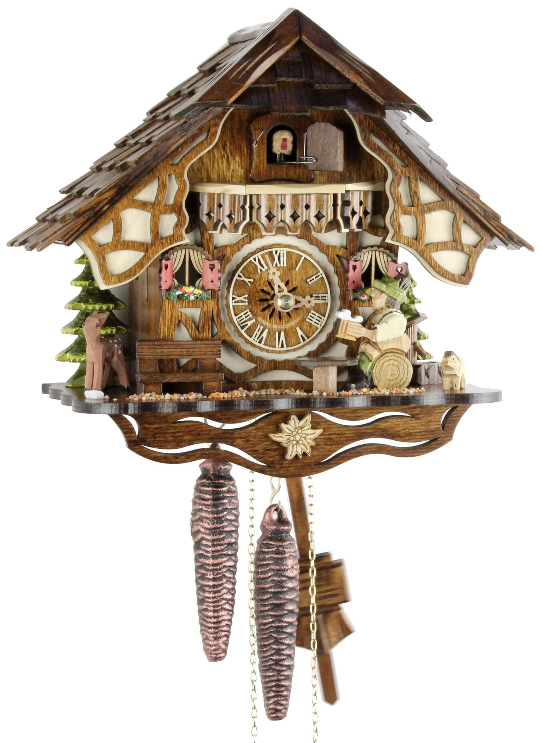 Engstler -Timbered house beer drinker 24cm- 4162
