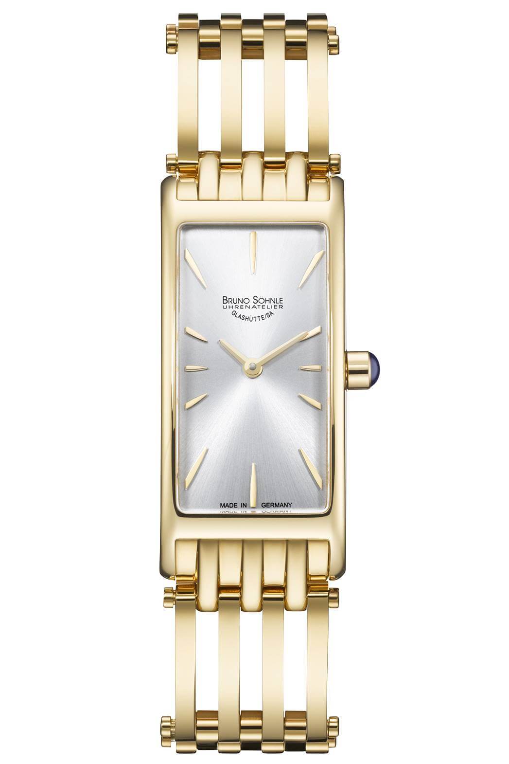 Bruno Söhnle -Nuvola III Damenuhr Gold Quarz 38mm- 17-33088-244
