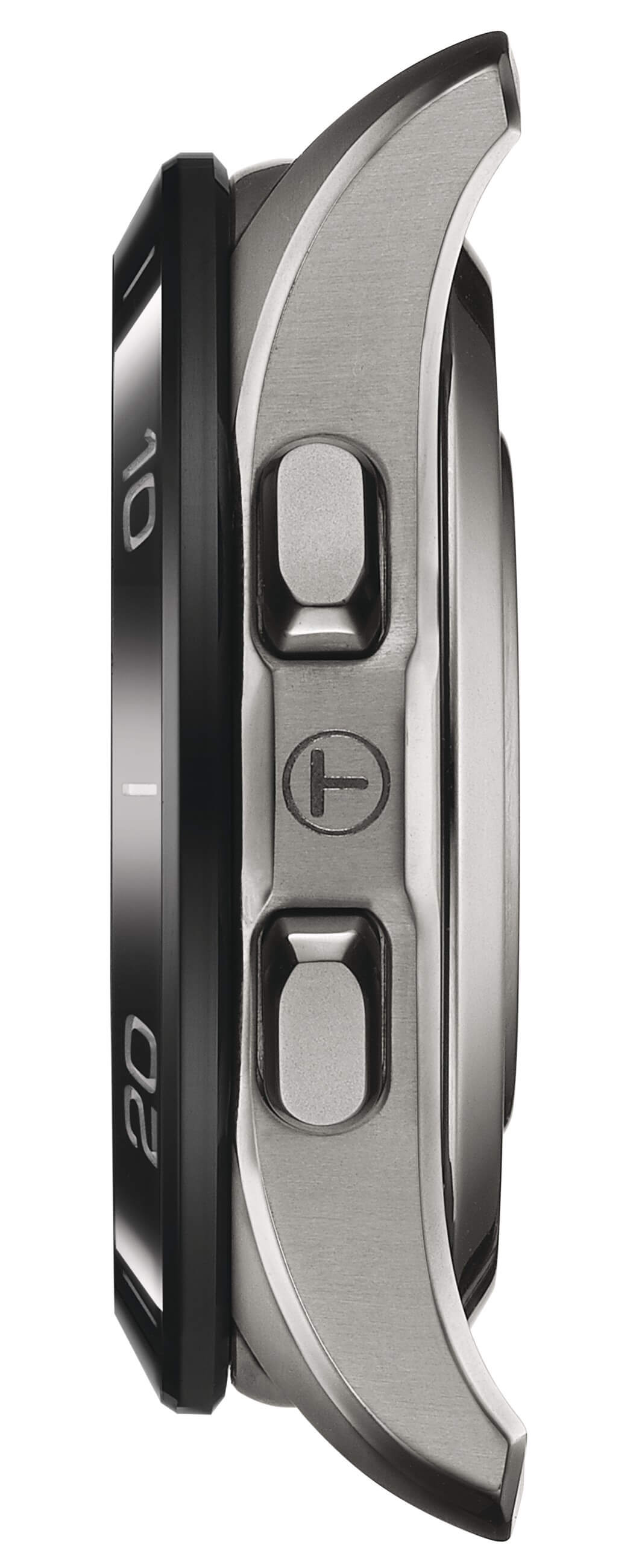 TISSOT -T-Touch Connect Sport Damen - und Herrenuhr Orange Titan Quarz Saphirglas 43mm- T153.420.47.051.02
