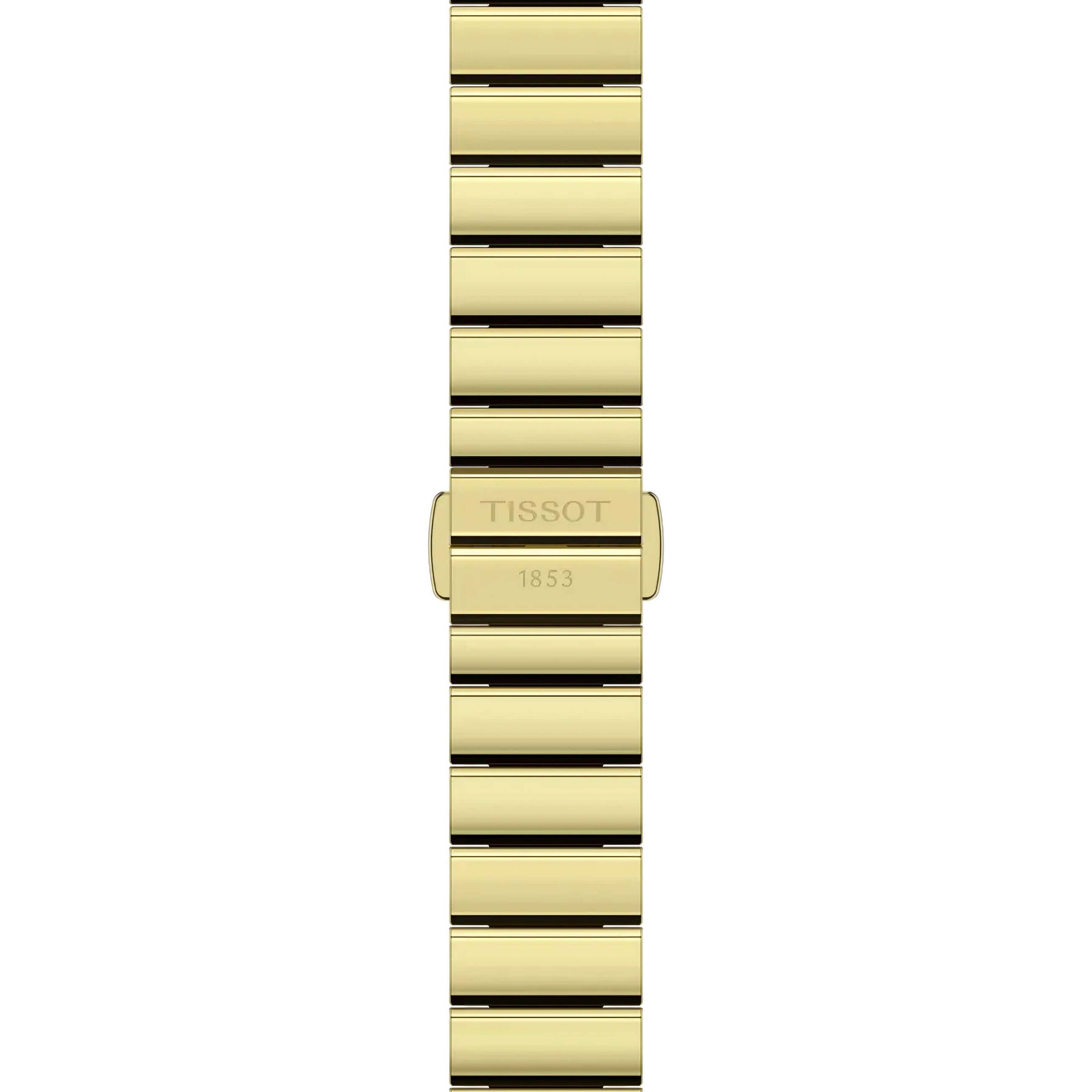 TISSOT -SRV Damenuhr Gold Saphirglas Quarz 30mm- T160.110.33.023.00