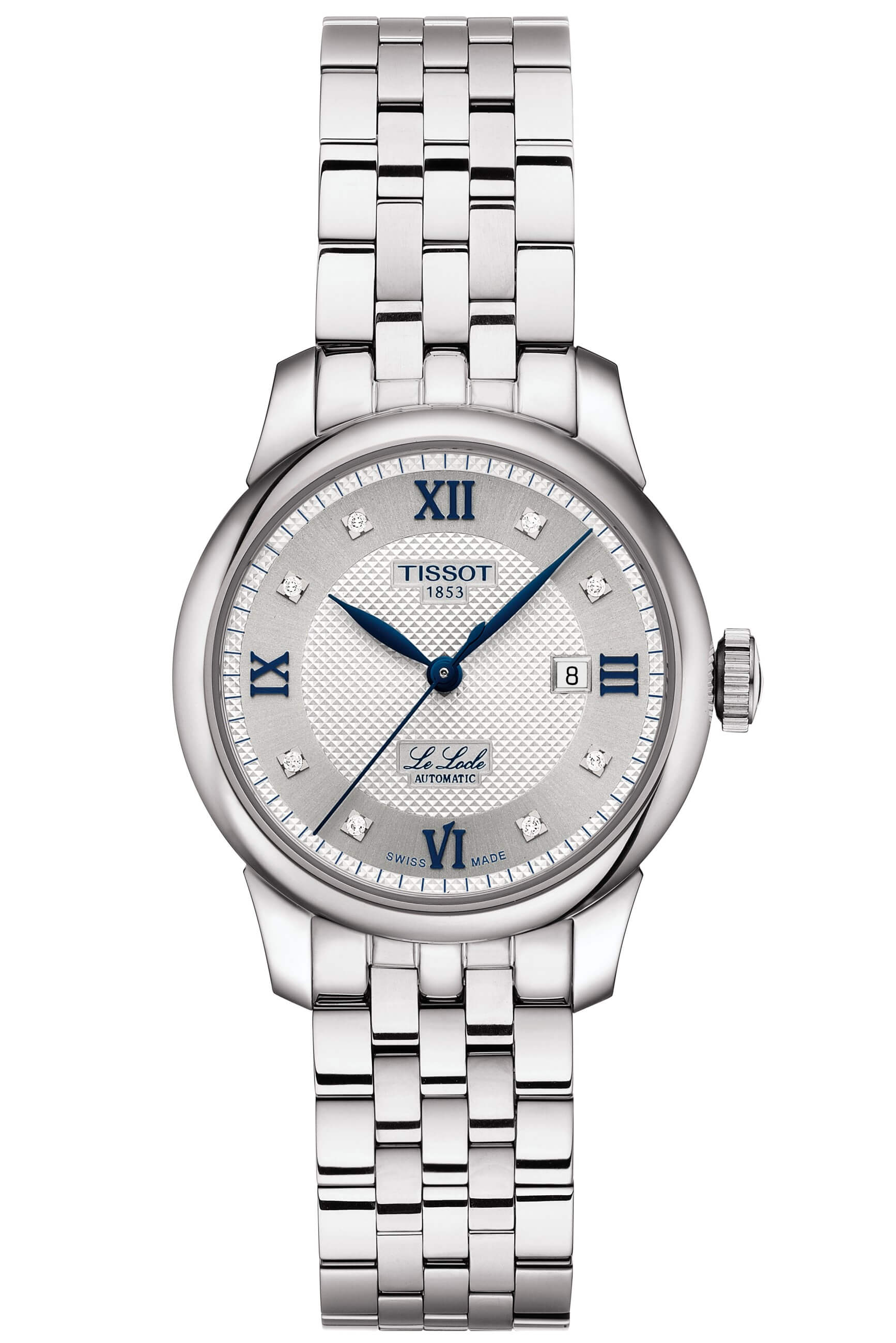 TISSOT -Le Locle Lady 20th Anniversary Ladies' Watch Silver Automatic Sapphire Crystal 29mm- T006.207.11.036.01
