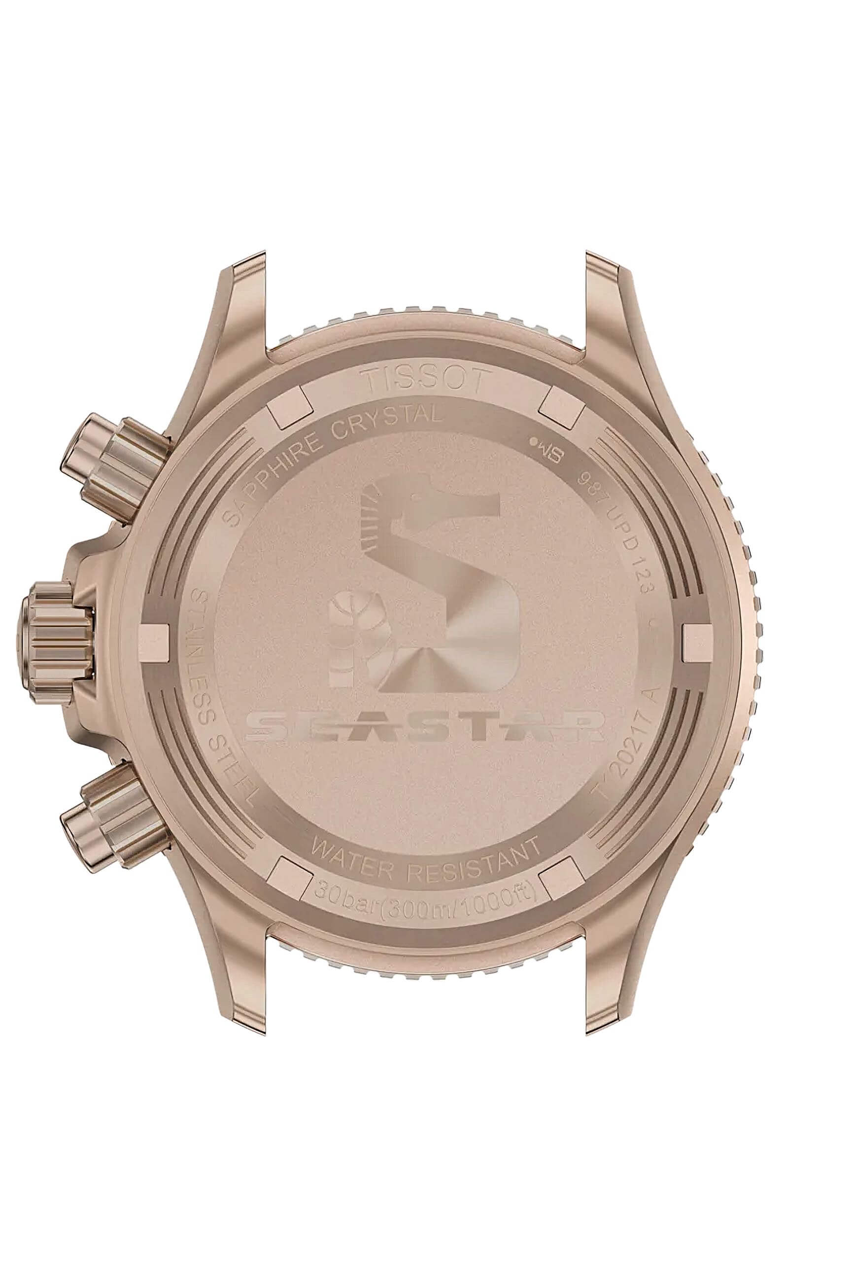 TISSOT -Seastar 1000 Damenuhr Türkis Chrono Saphirgals Quarz 38mm- T120.217.37.041.00