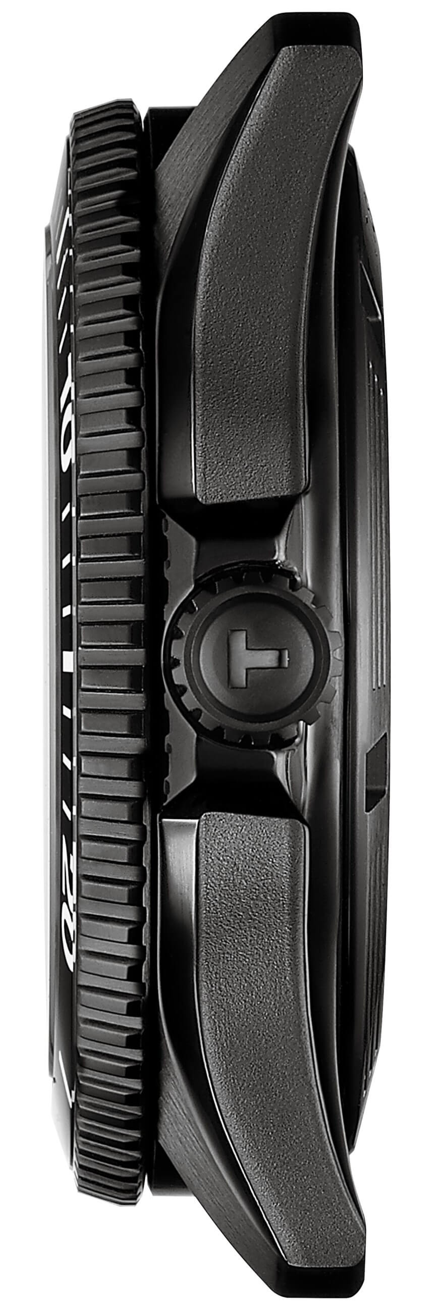 TISSOT -Seastar 1000 Powermatic 80 Men's Watches Black Grey Automatic Sapphire Crystal 40mm- T120.807.33.051.00