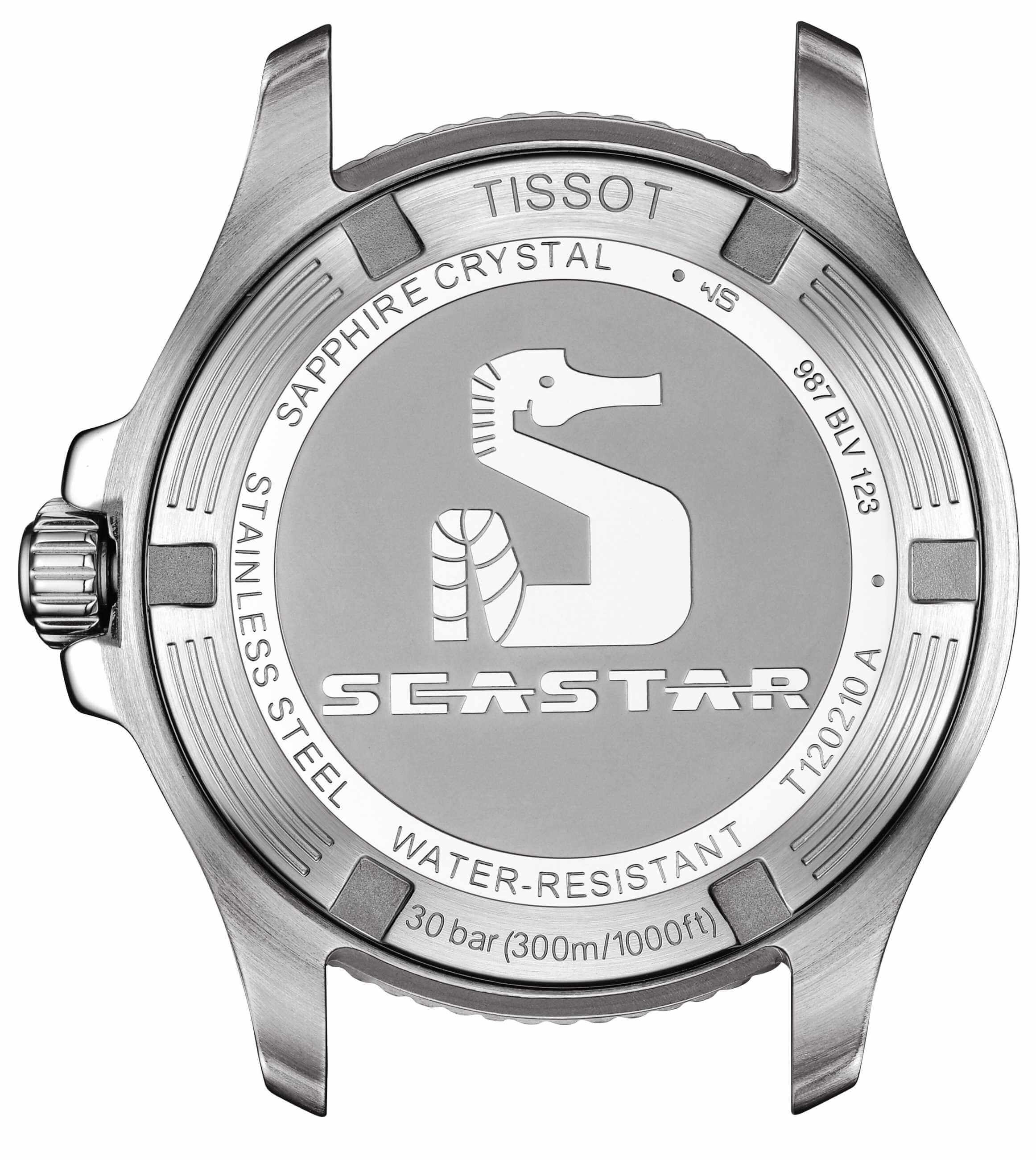TISSOT -Seastar 1000 Unisex Silver Quartz 36mm- T120.210.21.051.00